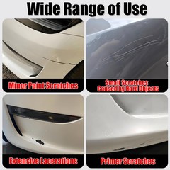 Touch Up Paint(Deep Blue Metallic(PPSB)) for Tesla Model Y/3/S/X, 2 in 1 DIY