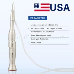 Dental 1:2 Increasing Surgical Osteotomy Handpiece Straight E-type HP Φ2.35mm