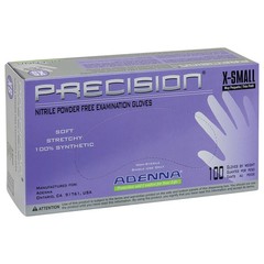 Adenna PCS770 Precision 4 mil Powder-Free X-Small (Pack of 100), Violet