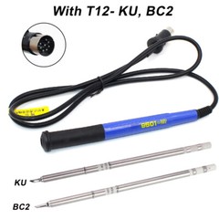 FX-9501 8-core Soldering Iron Handle T12 Tips Kit For HAKKO FX-951 Station 70W