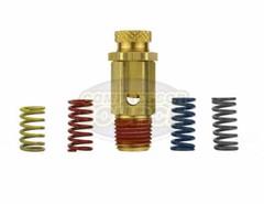 25-200 PSI 1/4″ MNPT Air Compressor Pressure Adjustable Relief Pop Off Valve Kit