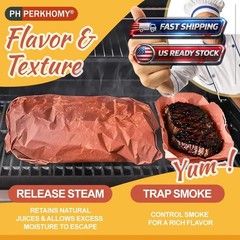 18Inch x 100Ft Butcher Paper Roll for Wrapping Smoking Meat BBQ Grilling Paper