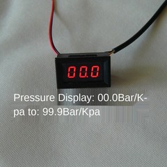 Pressure gauge Accu pneumatic shock digital pressure gauge Small panel mounting