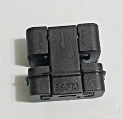 Black Wire Net Connector by JOT. 12 in pack. You get 4 packs Total 48 connectors