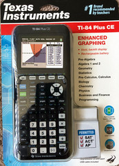 Brand new Texas Instruments TI-84 Plus CE Graphing Calculator (Black)