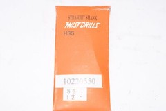 NEW 12 Piece Set of Size #55 Straight Shank Twist Head Drill Bits – Bright Finis