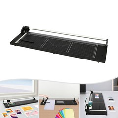 36″ Paper Cutter, Manual Precision Rotary Paper Trimmer For Film, Art Cardboard
