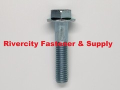 M10-1.5×45 Hex Head Flange Bolts 10mm x 45mm Grade 10.9 Screws M10x1.5 x 45 PT