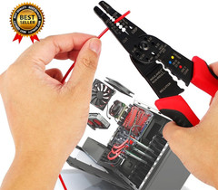 Wire Stripper, 3Rd Generation Wire Crimpingtool, 8IN Professional Wire Strippers