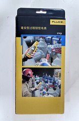 Fluke 773 Clamp Meter, Dual Backlit, 99.9 mA A, 0.2 in (5 mm) Jaw Capacity