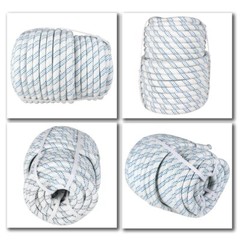 3/4 Inch Braided Polyester Rope 150 Ft Rigging Rope 16,500 Lbs Tensile Strength
