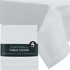 Disposable 3-Ply Paper Tablecloths