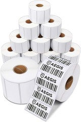 2″ x 1″ Direct Thermal Labels – 12 Rolls, 1300 Labels/Roll for Shipping