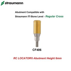 Titanium Locator Abutment Fit Straumann Bone Level NC/RC Zest Locator Compatible