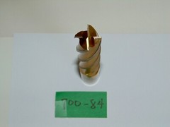 NEW 7/8” End Mill HSS TiN 4F Sq End 7/8″x 3-5/8″LOC x 7/8 x 5-3/4 new old stock