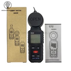 S8608 LCD Light Meter Digital Illuminance Meter Luxmeter Photometer 200000Lux