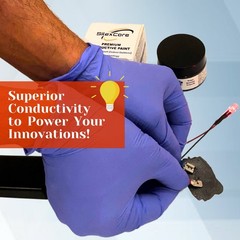 Conductive Paint Premium, Highly Electrical Conductivity, Water Resistant (1 OZ)