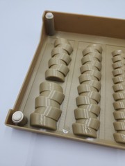 MMF Industries Countex II One-Piece Plastic Coin Counting Tray/Coin Sorter GUC
