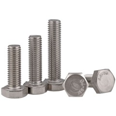 M6 – 1.0 316 Stainless Steel Hex Head Bolts Fully Threaded Hex Cap Screws DIN933