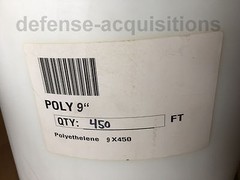 HDPE High Density Polyethylene Plastic Sheet .030″ x 9″ x By The Foot FLEXIBLE