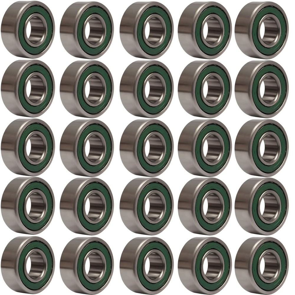 20pcs 5x11x4mm Precision Ball Bearings with Rubber Seals for Smooth Operation