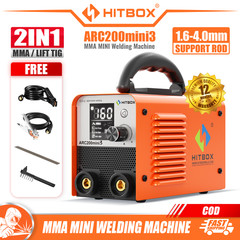 160A Portable 2IN1 Stick IGBT Inverter Welding Machine, 110V MMA/LIFT TIG Welder