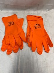 Chemical Resistant Nitrile Rubber 9mil Cleaning Gloves – Showa 707HVO – LARGE