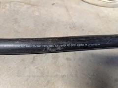 25′ of 4 conductor, 4 AWG stranded, copper wire w/ Strain Relief