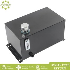10 Gallon Welded Steel Hydraulic Fluid Reservoir Tank with 2 Inch Suction Port