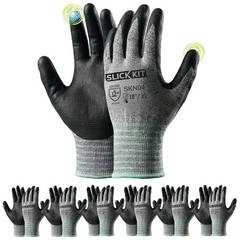 Nitrile Coated Work Gloves Medium/8, MicroFoam, Superior Grip, Seamless