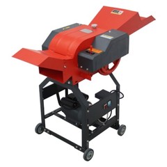 6-Blade Hay Cutter Pulverizer Farm Grass Straw Crusher 500-1000kg/h 2.2KW 220V