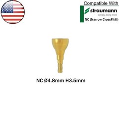 US Dental Healing Abutment NC Closure Caps Compatible with Straumann ITI BL/BLT