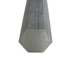 0.625 (5/8 inch) x 45 inches, 2011-T3 Aluminum Hexagon Bar