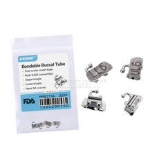 USA AZDENT Dental Single Buccal Tubes 1st Molar Roth 0.022 Bondable Conv Marked