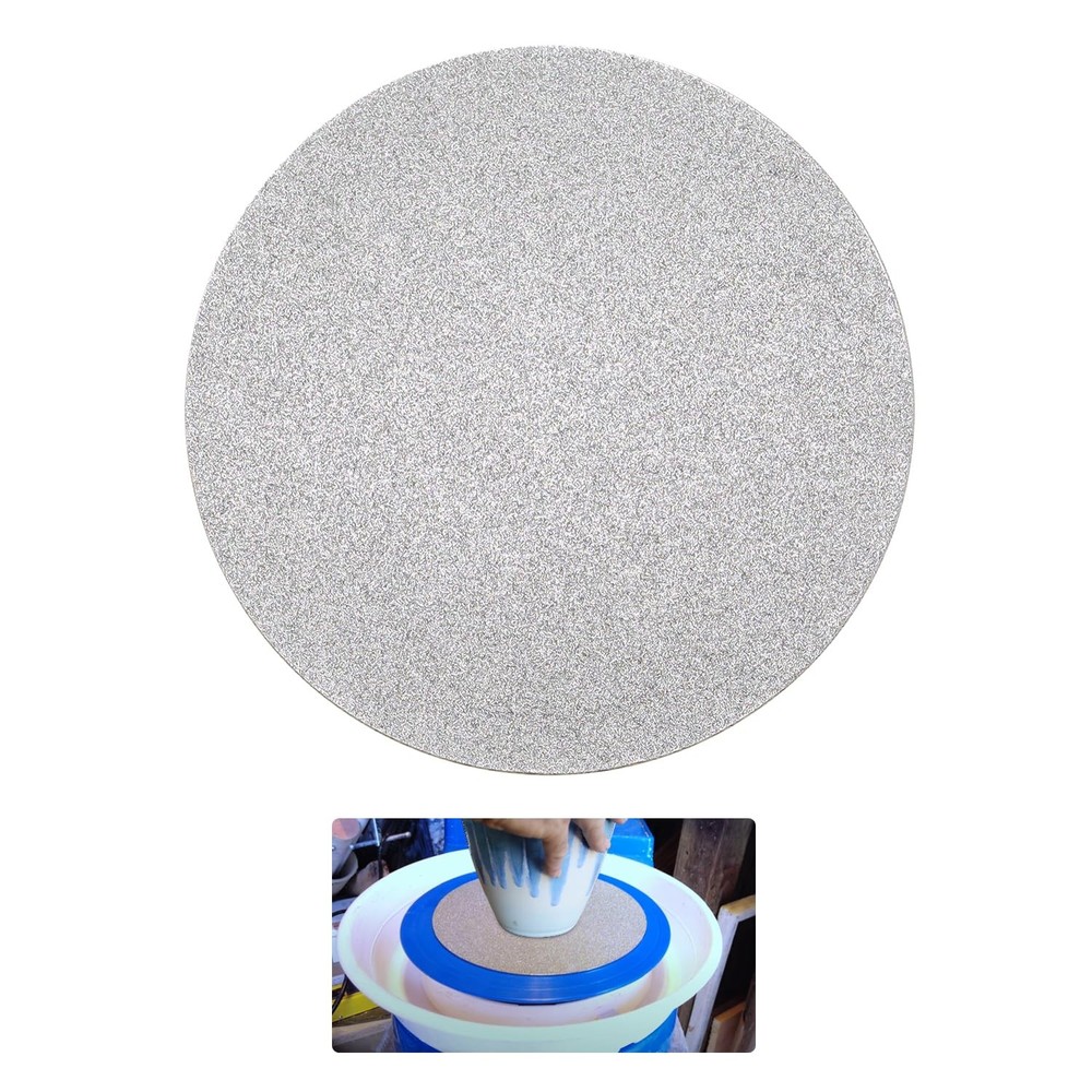 71878 Diamond Grinding Disc, 8” No Center Hole, 60 Grit Polishing Discs