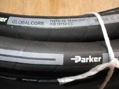 Parker 722TC-12 Hydraulic Hose | 3/4″ x 50′ | 4000 PSI | SAE 100R12 | ToughCover
