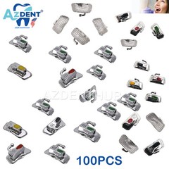 100PCS Dental Orthodontic Buccal Tube Roth 022 Bondable Non-conv 1st Molar