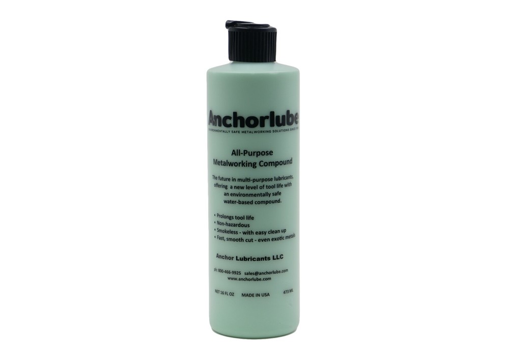 Anchorlube All-Purpose Metalworking Compound 16 oz – Water-Based Cutting Fluid
